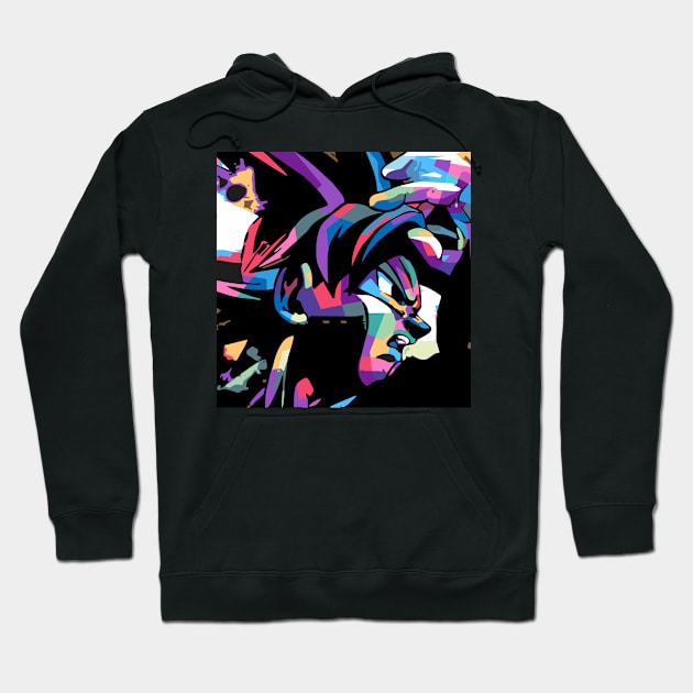 Goku God Mode Hoodie by BarnawiMT